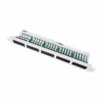 50-Port Voice Patch Panel in Cat3